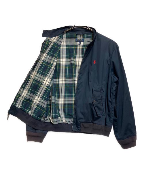 POLO RALPH LAUREN（ポロ・ラルフローレン）POLO RALPH LAUREN (ポロ・ラルフローレン) ブルゾン ネイビー サイズ:SIZE XLの古着・服飾アイテム