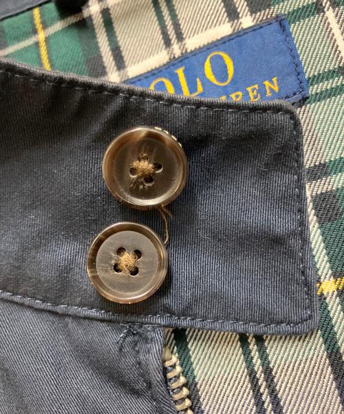 POLO RALPH LAUREN（ポロ・ラルフローレン）POLO RALPH LAUREN (ポロ・ラルフローレン) ブルゾン ネイビー サイズ:SIZE XLの古着・服飾アイテム