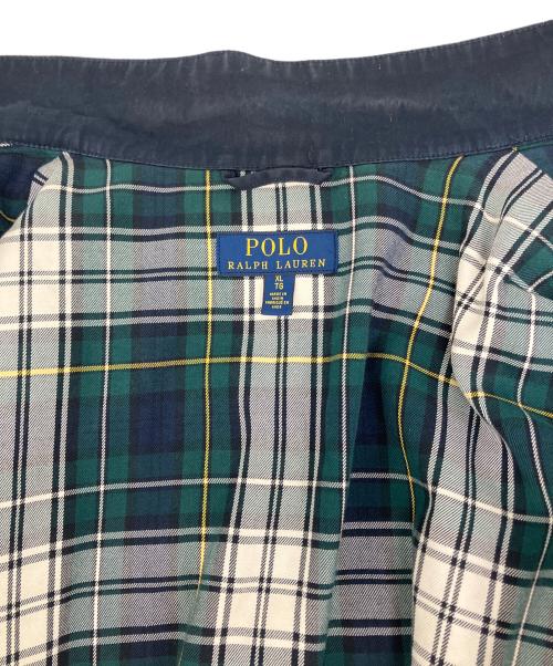 POLO RALPH LAUREN（ポロ・ラルフローレン）POLO RALPH LAUREN (ポロ・ラルフローレン) ブルゾン ネイビー サイズ:SIZE XLの古着・服飾アイテム