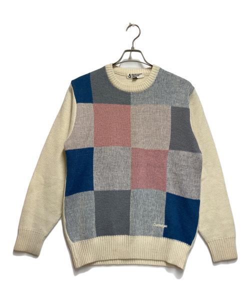 courreges homme（クレージュオム）courreges homme (クレージュオム) 厚手ニット マルチカラー サイズ:ＳＩＺＥ　Ｌの古着・服飾アイテム