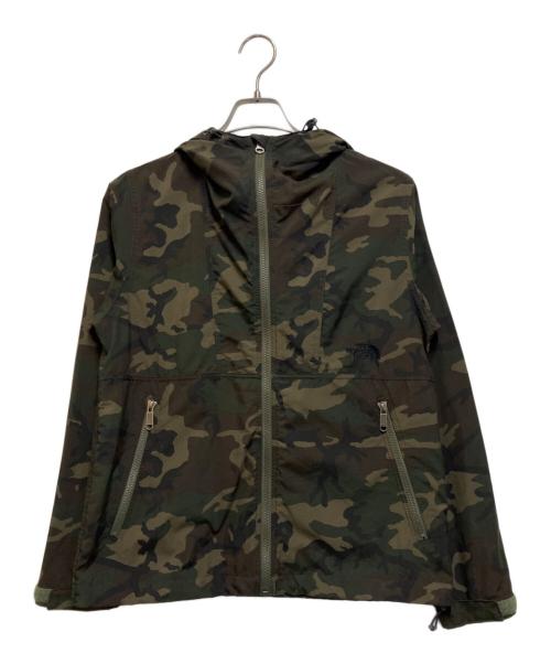 THE NORTH FACE（ザ ノース フェイス）THE NORTH FACE (ザ ノース フェイス) NOVELTY COMPACT JACKET グリーン×ブラック サイズ:Mの古着・服飾アイテム