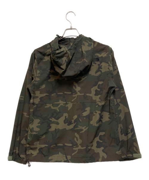 THE NORTH FACE（ザ ノース フェイス）THE NORTH FACE (ザ ノース フェイス) NOVELTY COMPACT JACKET グリーン×ブラック サイズ:Mの古着・服飾アイテム