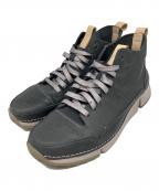 CLARKSクラークス）の古着「ハイカットスニーカー」｜グレー×ホワイト