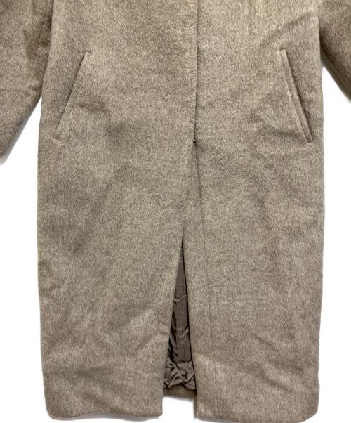 IENA（イエナ）IENA (イエナ) ノーカラーコート ライトグレー サイズ:不明の古着・服飾アイテム