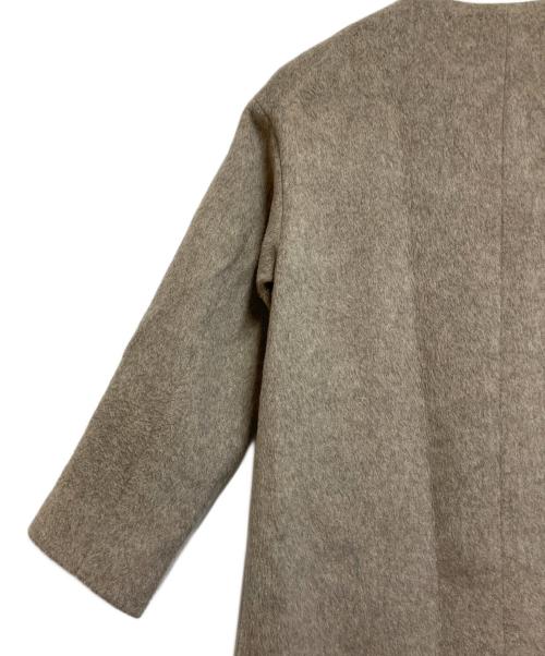 IENA（イエナ）IENA (イエナ) ノーカラーコート ライトグレー サイズ:不明の古着・服飾アイテム