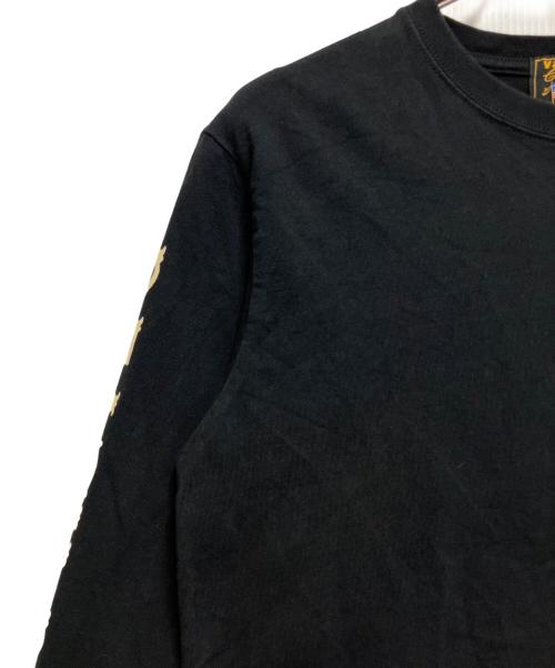 VANSON（バンソン）VANSON (バンソン) クローズ×WORST 長袖カットソー ブラック サイズ:Lの古着・服飾アイテム