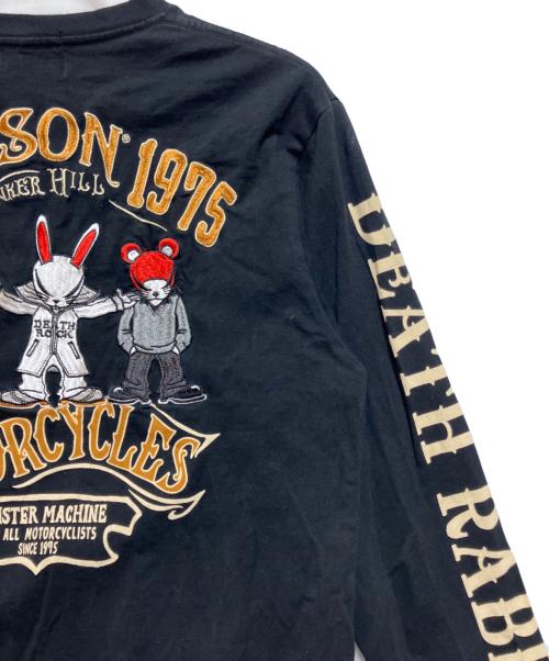 VANSON（バンソン）VANSON (バンソン) クローズ×WORST 長袖カットソー ブラック サイズ:Lの古着・服飾アイテム