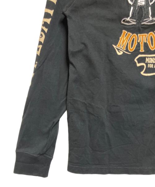 VANSON（バンソン）VANSON (バンソン) クローズ×WORST 長袖カットソー ブラック サイズ:Lの古着・服飾アイテム