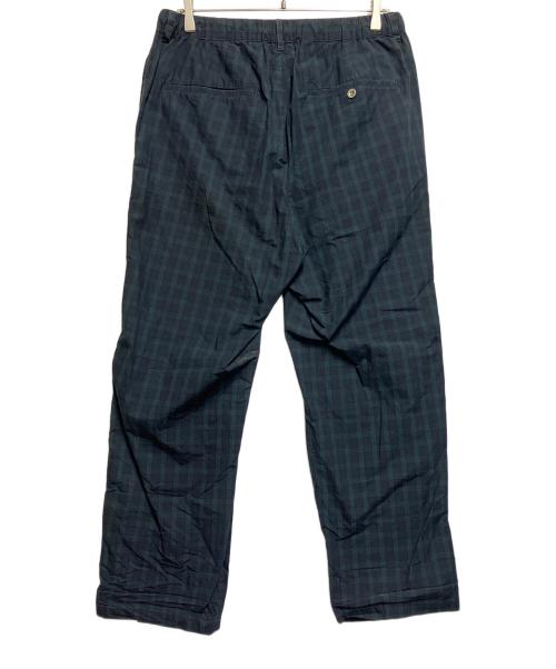 INTERBREED（インターブリード）INTERBREED (インターブリード) イージーパンツ ネイビー×グリーン サイズ:SIZE XLの古着・服飾アイテム