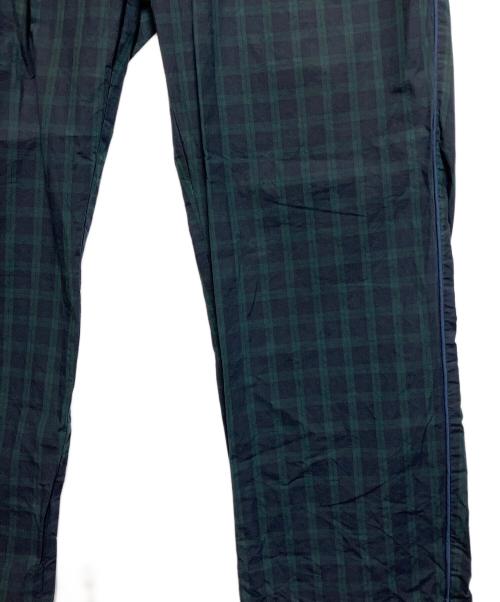 INTERBREED（インターブリード）INTERBREED (インターブリード) イージーパンツ ネイビー×グリーン サイズ:SIZE XLの古着・服飾アイテム