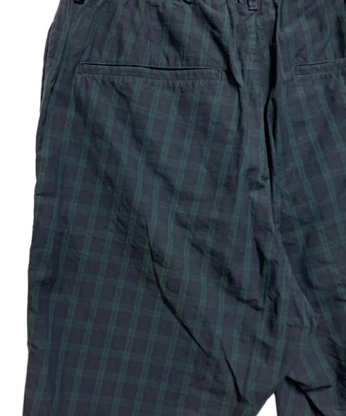 INTERBREED（インターブリード）INTERBREED (インターブリード) イージーパンツ ネイビー×グリーン サイズ:SIZE XLの古着・服飾アイテム