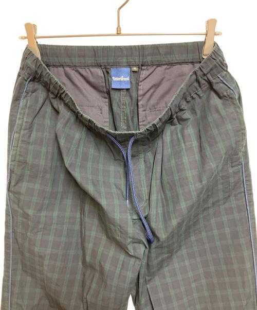 INTERBREED（インターブリード）INTERBREED (インターブリード) イージーパンツ ネイビー×グリーン サイズ:SIZE XLの古着・服飾アイテム