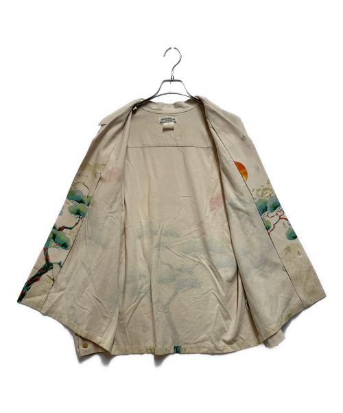 MAKANA LEI（マカナレイ）MAKANA LEI (マカナレイ) 長袖シャツ ベージュ サイズ:Lの古着・服飾アイテム