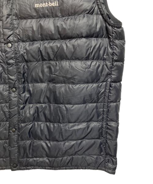 mont-bell（モンベル）mont-bell (モンベル) ダウンベスト ブラック サイズ:SIZE Lの古着・服飾アイテム