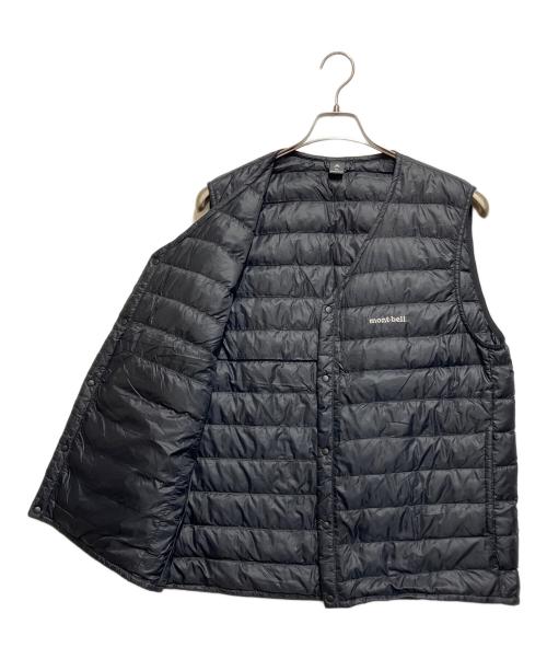 mont-bell（モンベル）mont-bell (モンベル) ダウンベスト ブラック サイズ:SIZE Lの古着・服飾アイテム