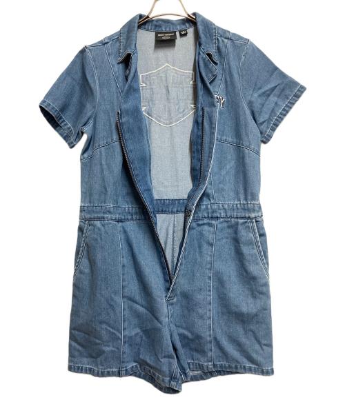 HARLEY-DAVIDSON（ハーレーダビッドソン）HARLEY-DAVIDSON (ハーレーダビッドソン) オーバーオール ブルー サイズ:SIZE Ｌの古着・服飾アイテム