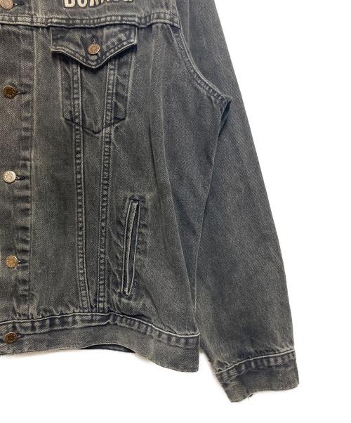 three rivers（スリーリバーズ）three rivers (スリーリバーズ) デニムジャケット グレー サイズ:X-LARGEの古着・服飾アイテム