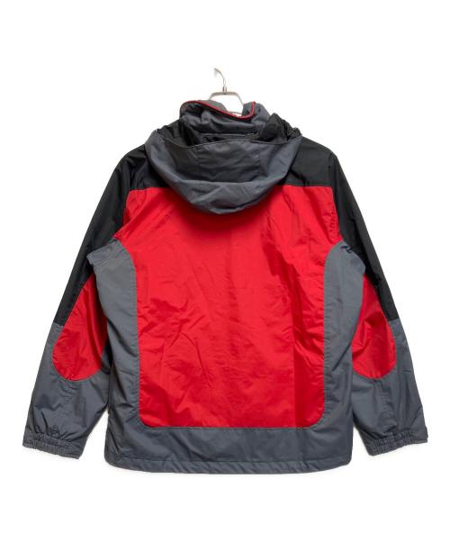 Columbia（コロンビア）Columbia (コロンビア) マウンテンパーカー レッド×グレー サイズ:SIZE Mの古着・服飾アイテム