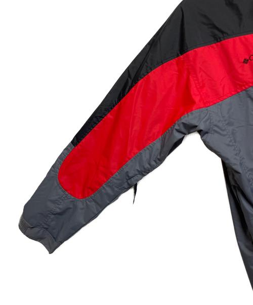 Columbia（コロンビア）Columbia (コロンビア) マウンテンパーカー レッド×グレー サイズ:SIZE Mの古着・服飾アイテム