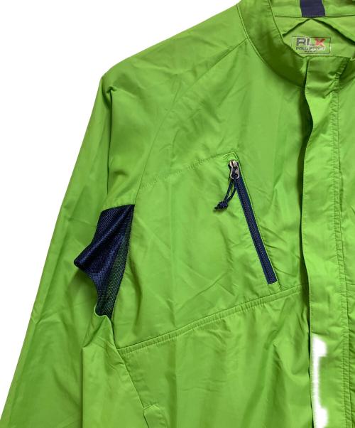 RLX RALPH LAUREN（アールエルエックスラルフローレン）RLX RALPH LAUREN (アールエルエックスラルフローレン) ナイロンジャケット 黄緑 サイズ:size Mの古着・服飾アイテム