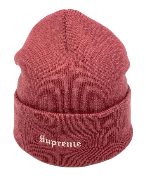 Supreme.（シュプリーム）Supreme. (シュプリーム) ニット帽 レッドの古着・服飾アイテム
