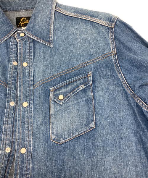 Needles（ニードルズ）Needles (ニードルズ) デニムシャツ インディゴ サイズ:SIZE Mの古着・服飾アイテム