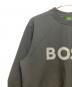 BOSS (ボス) スウェット ブラック×グリーン サイズ:SIZE M：7000円