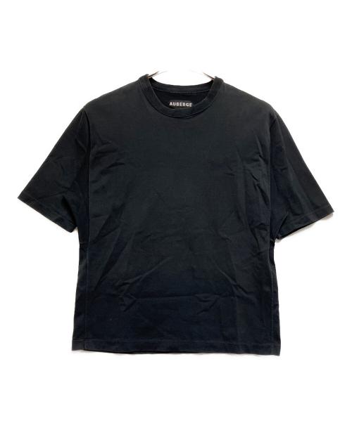 AUBERGE（オーベルジュ）AUBERGE (オーベルジュ) 半袖カットソー ブラック サイズ:SIZE 40の古着・服飾アイテム