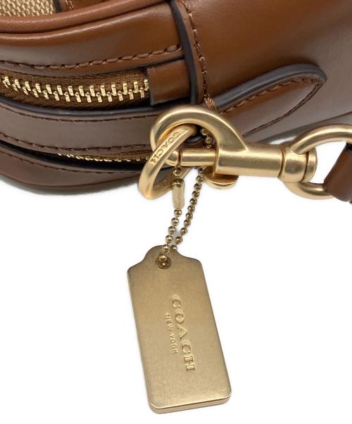 COACH（コーチ）COACH (コーチ) ショルダーバッグ ブラウン×ベージュの古着・服飾アイテム