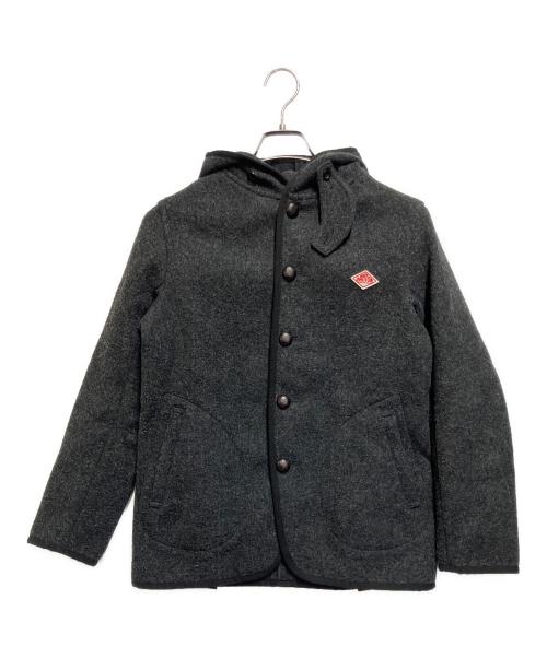 DANTON（ダントン）DANTON (ダントン) ウールモッサシングルフードジャケット ブラック サイズ:SIZE 36の古着・服飾アイテム