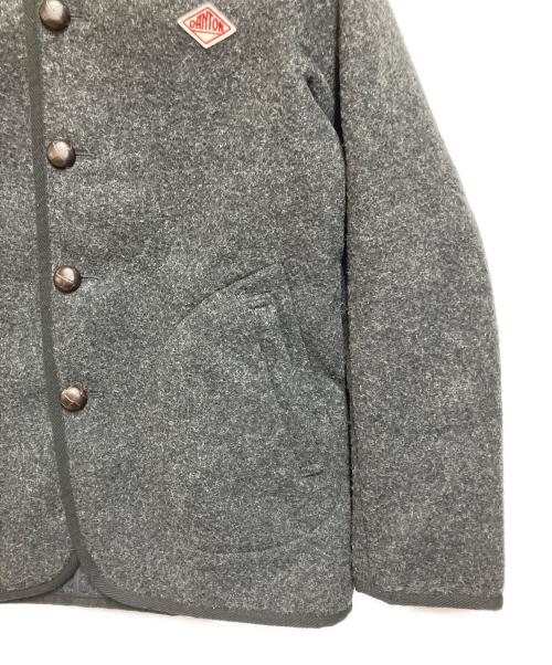 DANTON（ダントン）DANTON (ダントン) ウールモッサシングルフードジャケット ブラック サイズ:SIZE 36の古着・服飾アイテム