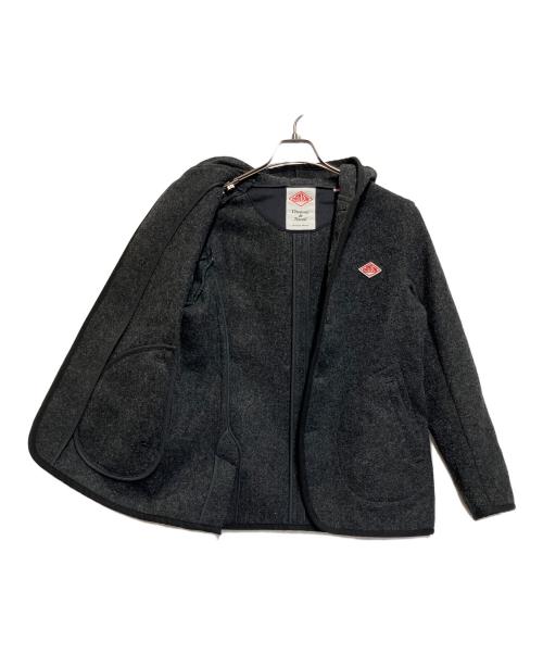 DANTON（ダントン）DANTON (ダントン) ウールモッサシングルフードジャケット ブラック サイズ:SIZE 36の古着・服飾アイテム