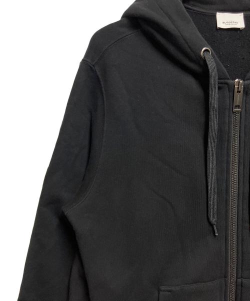 BURBERRY LONDON ENGLAND（バーバリー ロンドン イングランド）BURBERRY LONDON ENGLAND (バーバリー ロンドン イングランド) ジップパーカー ブラック サイズ:SIZE Sの古着・服飾アイテム