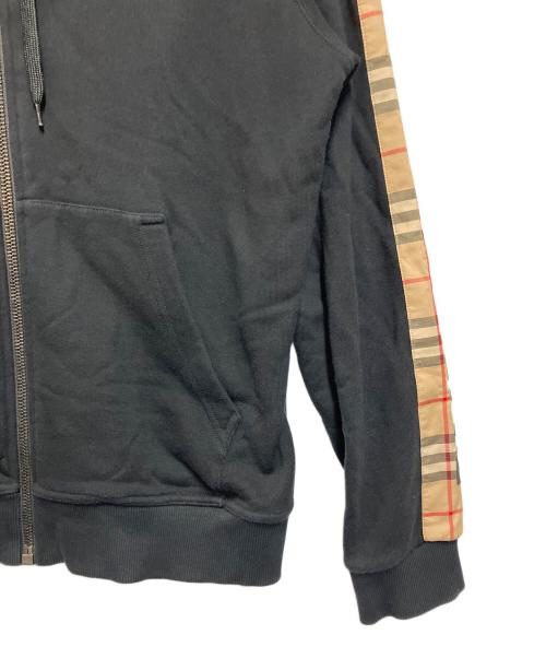 BURBERRY LONDON ENGLAND（バーバリー ロンドン イングランド）BURBERRY LONDON ENGLAND (バーバリー ロンドン イングランド) ジップパーカー ブラック サイズ:SIZE Sの古着・服飾アイテム