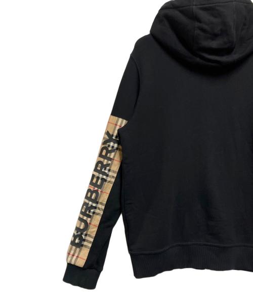 BURBERRY LONDON ENGLAND（バーバリー ロンドン イングランド）BURBERRY LONDON ENGLAND (バーバリー ロンドン イングランド) ジップパーカー ブラック サイズ:SIZE Sの古着・服飾アイテム