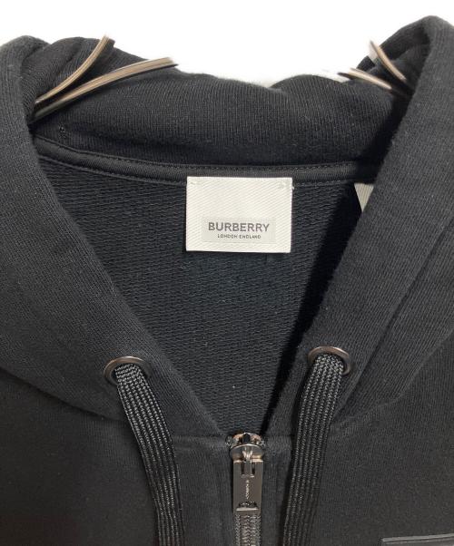 BURBERRY LONDON ENGLAND（バーバリー ロンドン イングランド）BURBERRY LONDON ENGLAND (バーバリー ロンドン イングランド) ジップパーカー ブラック サイズ:SIZE Sの古着・服飾アイテム
