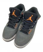 NIKEナイキ）の古着「Air Jordan 3 Retro（エアジョーダン3 レトロ）」｜グレー