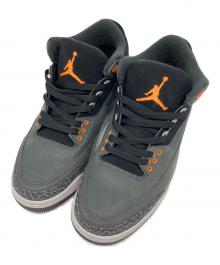 NIKE（ナイキ）の古着「Air Jordan 3 Retro（エアジョーダン3 レトロ）」｜グレー
