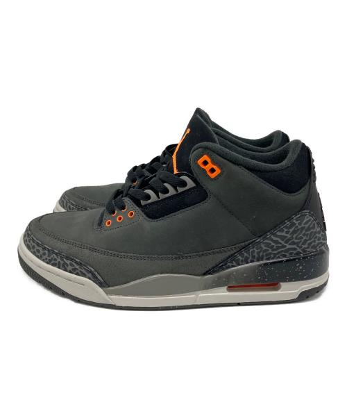 NIKE（ナイキ）NIKE (ナイキ) Air Jordan 3 Retro（エアジョーダン3 レトロ） グレー サイズ:ＵＫ8.5の古着・服飾アイテム
