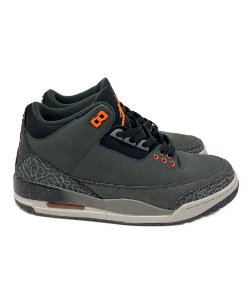 NIKE（ナイキ）NIKE (ナイキ) Air Jordan 3 Retro（エアジョーダン3 レトロ） グレー サイズ:ＵＫ8.5の古着・服飾アイテム