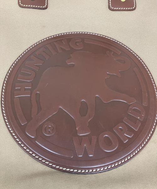 HUNTING WORLD（ハンティングワールド）HUNTING WORLD (ハンティングワールド) トートバッグ カーキの古着・服飾アイテム