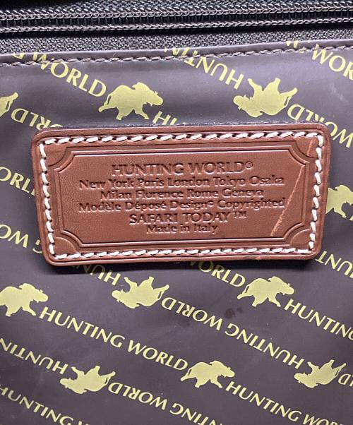 HUNTING WORLD（ハンティングワールド）HUNTING WORLD (ハンティングワールド) トートバッグ カーキの古着・服飾アイテム