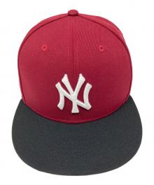 New Era（ニューエラ）の古着「キャップ」｜バーガンディー