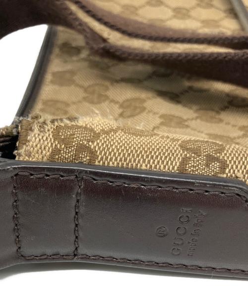 GUCCI（グッチ）GUCCI (グッチ) ショルダーバッグ ベージュ×ブラウンの古着・服飾アイテム