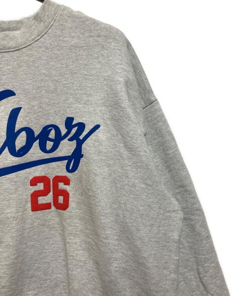 KEBOZ（ケボズ）KEBOZ (ケボズ) スウェット ライトグレー サイズ:SIZE XLの古着・服飾アイテム
