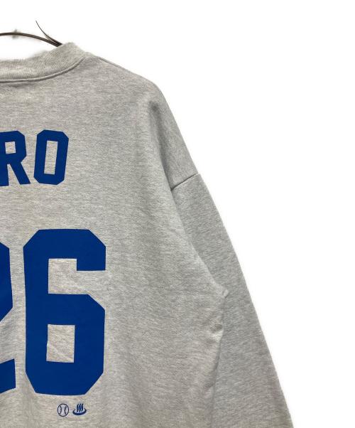 KEBOZ（ケボズ）KEBOZ (ケボズ) スウェット ライトグレー サイズ:SIZE XLの古着・服飾アイテム