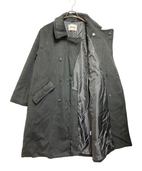 SINSS（シンス）SINSS (シンス) ロングコート ブラック サイズ:Ｌの古着・服飾アイテム