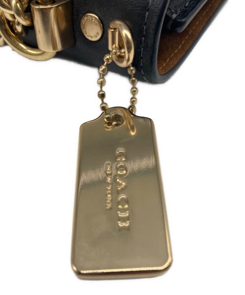 COACH（コーチ）COACH (コーチ) ショルダーバッグ ブラック×ベージュの古着・服飾アイテム