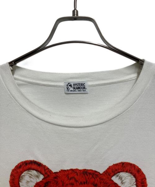 Hysteric Glamour（ヒステリックグラマー）Hysteric Glamour (ヒステリックグラマー) 長袖カットソー ホワイト サイズ:SIZE Freeの古着・服飾アイテム