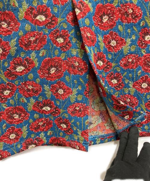 merry jenny（メリージェニー）merry jenny (メリージェニー) ジャンパースカート ブルー×レッド サイズ:SIZE Freeの古着・服飾アイテム